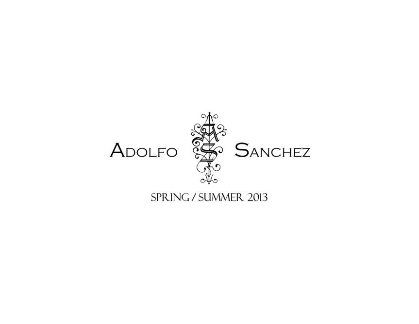 Adolfo Sanchez SS 2013 Lookbook Available&nbsp;Now!