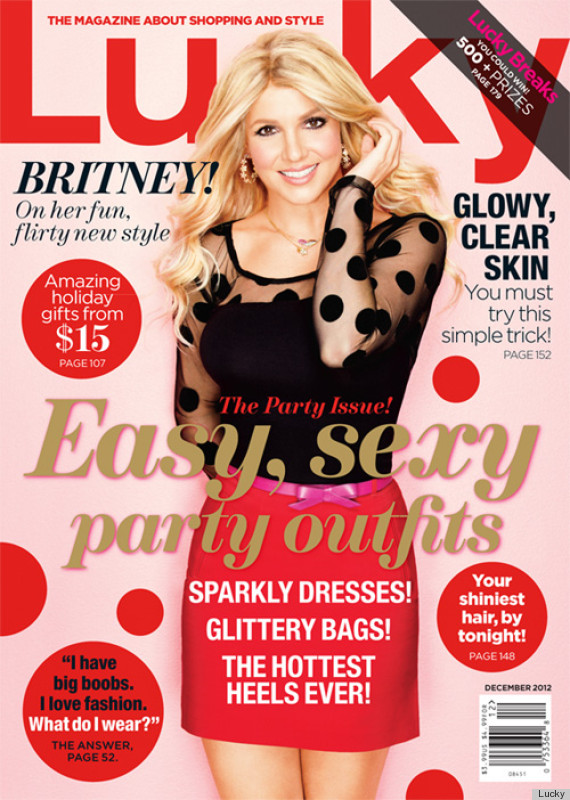 Apologetic Lucky Magazine on Britney Spears Botched&nbsp;Cover