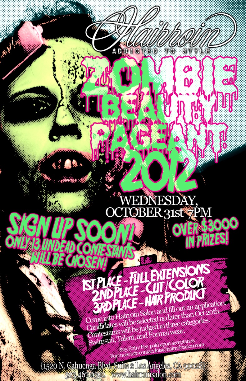 Things to do LA Halloween Style – Zombie Beauty Pageant Oct.&nbsp;31st!