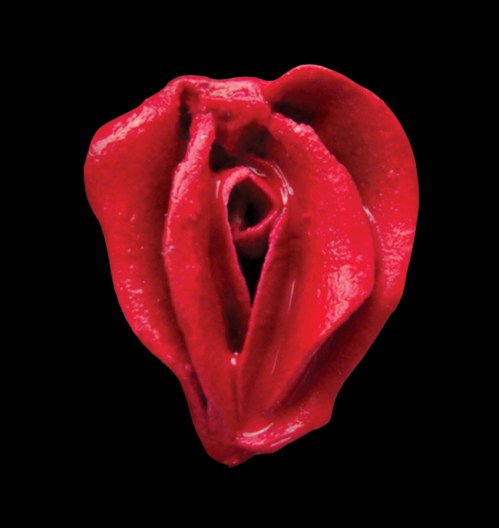 Erotic flower red
