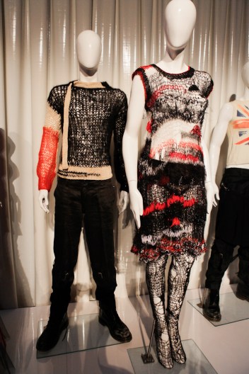 All photos by Betty Sze of Models.com - left: Vivienne Westwood & Malcolm Mclaren 1976, Right: Rodarte, 2008