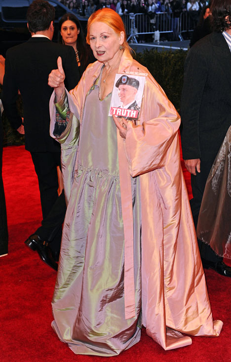 Vivienne Westwood at the Met Ball 21013