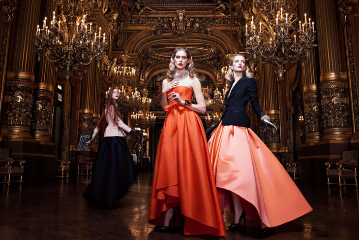 J’adore Dior Ready-to-Wear Fall-Winter 2013 at the Opéra Garnier in Paris #Editorial #Dior&nbsp;#Paris