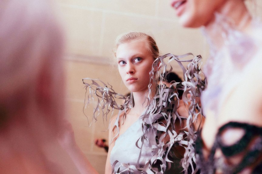 Iris Van Herpen,  Art in Fashion, 2013 Couture #Runway&nbsp;#Backstage