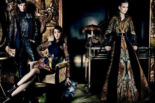 Etro Fall Winter by Mario Testino