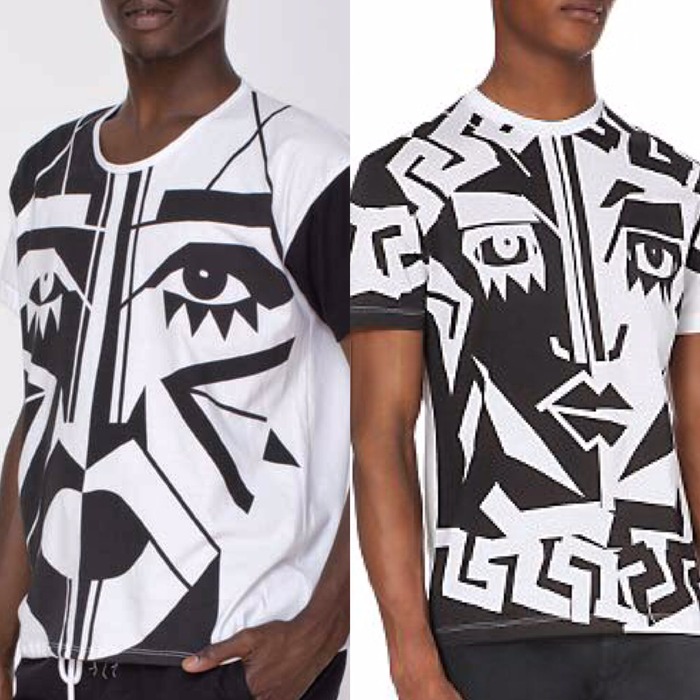 Versace New Shirt is Stolen From  L.A. Artist KESH x American Apparel Design  #KESH #VERSACE #Plagiarism&nbsp;#BadForm
